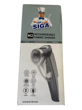 Fabric Shaver. Mr Siga M2 Rechargeable Fabric shaver - Grey